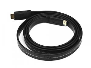 Monoprice 4158 Flat High Speed Hdmi Cable_ 6ft Black