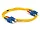 4628 | Monoprice 2 Meter Yellow Fiber Optic Cable for