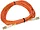4834 | Monoprice 15 Meter Orange Fiber Optic Cable