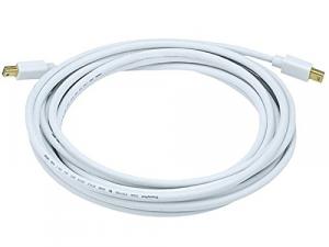 Monoprice 5993 Mini Displayport Cable- White 15ft