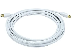 5993 | Monoprice 15FT Mini DisplayPort to HDMI Cable - White