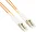 6202 | Monoprice 1 Meter Orange Fiber Optic Cable