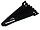 6476 | Monoprice 6-Inch Black Cable Ties - 100 Pieces per