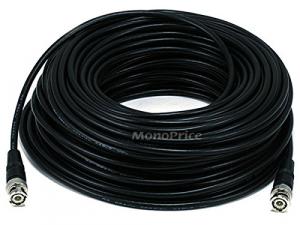 Monoprice 6918 Rg58 Au 48% Braid - Black 100ft