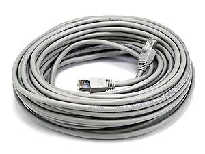 6990 | Monoprice CAT5E Shielded Ethernet Cable - 50FT - Gray