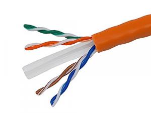 Monoprice 8106 Cat6 Utp Solid (cmr)1000ft - Orange