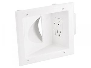 Monoprice 8475 Low Voltage Media Wall Plate W Duplex