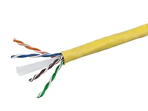 12788 | Monoprice Cat6 UTP Solid Cable - Yellow - 1000ft