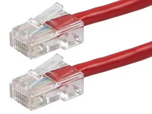 Monoprice 13185 Cat5e Utp Network Patch Cable_ 75ft Red