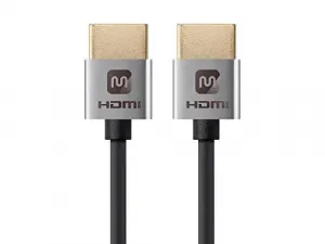 Monoprice 13585 Slim Hdmi Cable_ 5ft Silver