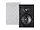 13618 | Monoprice 6.5 Inch 2-Way Wall Speakers Pair for
