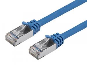 Monoprice 13662 Cat7 Shielded (sftp) Cable_ 15ft Blue