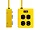 13693 | Monoprice POWER BOX - 6FT YELLOW CORD WITH 4 OUTLETS
