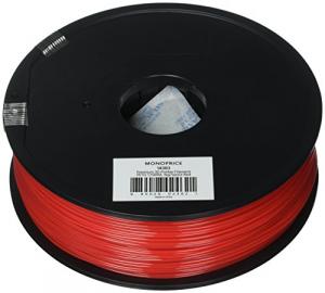 Monoprice 14383 Filament 3dpetg 1.75mm_ 1kgspool Red