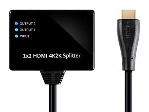 Monoprice 15252 Hdmi Pigtail Splitter 1x2 Hdmi