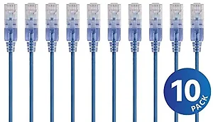 Monoprice Monoprice Slim Cat6a Ethernet Patch Cable - 10