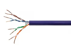 Monoprice 14766 Cat6 Utp (cm) -  Purple - 250ft