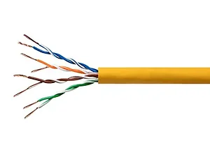 14770 | Monoprice CAT6 UTP CMR Yellow Ethernet Cable - 250FT