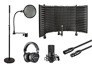 602650 | Monoprice Premium Microphone Isolation Shield for