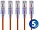 16290 | Monoprice 5-Pack SlimRun Cat6A Ethernet Patch Cable