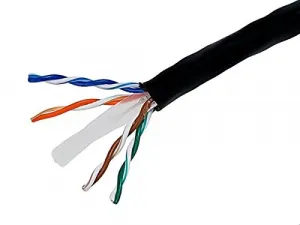 Monoprice 2268 Cat6 Utp Stranded (cm) 1000ft - Black