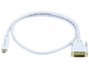 Monoprice 5998 Mini Displayport To Dvi Cable -white 3ft