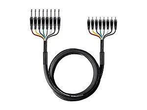 601294 | Monoprice 6M TS to RCA Snake Cable - 8 Channel