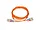 2614 | Monoprice 5 Meter Orange Fiber Optic Cable