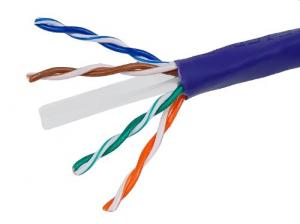 Monoprice 8597 Cat6 Utp Solid (cmr)1000ft - Purple