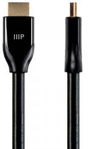 Monoprice 15431 20ft High Speed Hdmi Cable With Hdr - Black