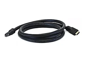 3658 | Monoprice 6FT High-Speed HDMI Cable - Black, 4K Ready