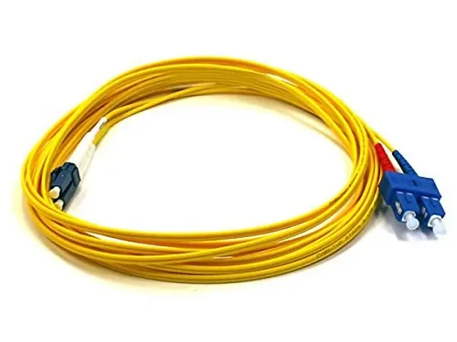 4898 | Monoprice 5 Meter Yellow Fiber Optic Cable for
