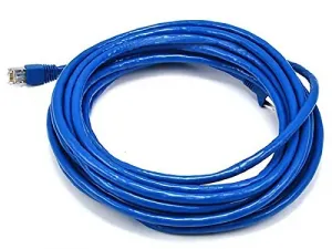 Monoprice 5904 Cat6a  Stp Ethernet  Cable_ 25ft Blue