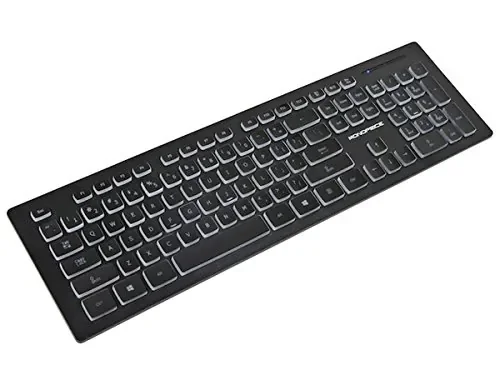 11795 | Monoprice Deluxe Backlit Mechanical Keyboard with