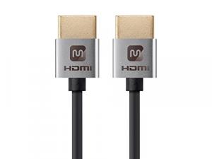 Monoprice 13587 Slim Hdmi Cable_ 6ft Silver