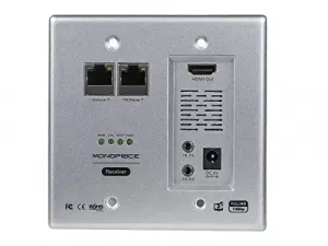 Monoprice 10228 Hdbaset Wall Plate Receiver 100m