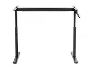 Monoprice 15721 Sit-stand Height Adjust Desk Frame _ Man