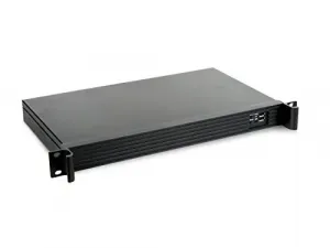 Istar D-118V2-ITX Server Chassis - Rack-mountable - Mini Itx - Black