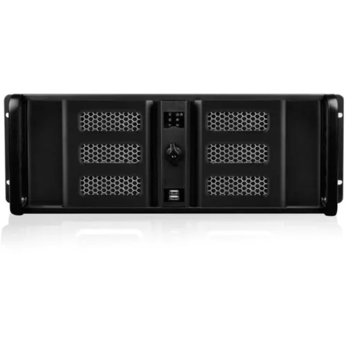 Istar D-400SE-BK Usa 4u Compact Stylish Rackmount Chassis Black