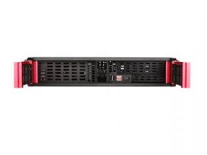 Istar D-200-FS-RED Usa 2u Compact Rackmount Chassis With Red Psu