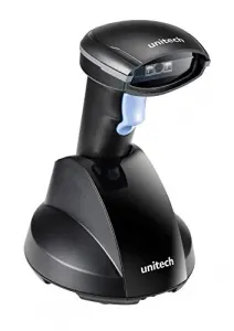 Unitech MS340-CUBBGC-SG Ms340 Cordless Scanner, Linear Imager, Bluetoo