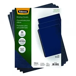 Fellowes 52145 Executivetrade; Presentation Covers - Oversize, Navy, 5