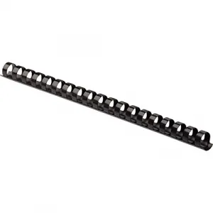 Fellowes 52323 Binding Combs Plastic - Black 12in 25pk,dds Must Be Ord