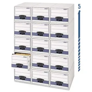 Fellowes FEL00312 Stacks 5 High - The Higher The Drawer System Stacks,