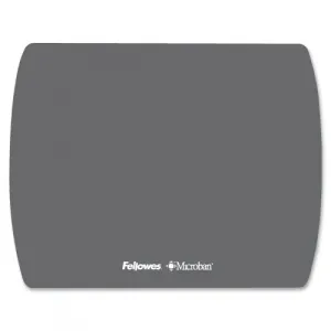 Fellowes 5908201 Microbanreg; Ultra Thin Mouse Pad - Graphite - 7 X 9 