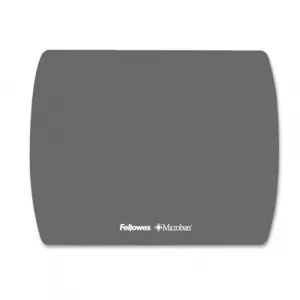 Fellowes 5908201 Microbanreg; Ultra Thin Mouse Pad - Graphite - 7 X 9 