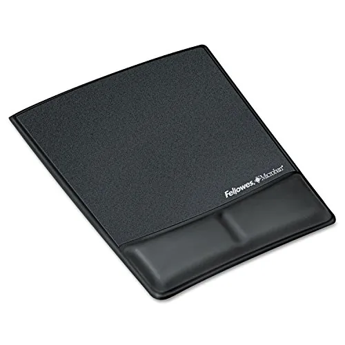 Fellowes 9180901 Mousepadwrist Support Wmicroban - Blac