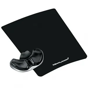 Fellowes 91741 Gel Wrist Rest And Mouse Pad - Graphiteplatinum - 0.94 