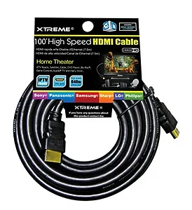 XHV1-0104-BLK | Jem Accessories High-Speed HDMI 1.4 Cable