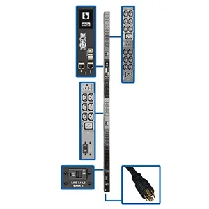 PDU3EVN10L2130 | Tripp Lite 3-PHASE PDU MONITORED 8.6KW